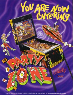 Party Zone Pinball - CPU Rom [U6]