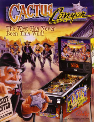 Cactus Canyon Pinball - Rom Upgrade [Bally / Williams] EPROM