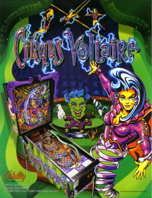 Cirqus Voltaire Pinball - ROM Upgrade Chips