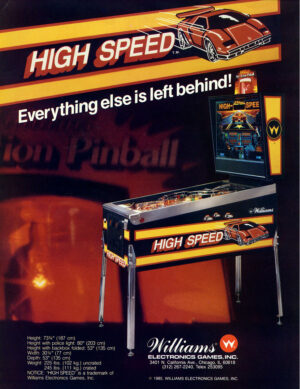 High Speed Pinball - Sound / Speech Rom Set