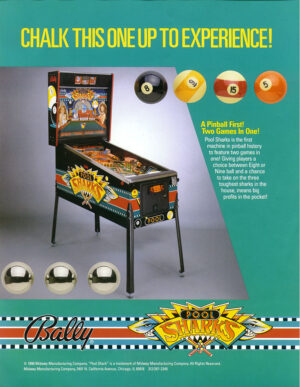 Pool Sharks Pinball - CPU Rom Set