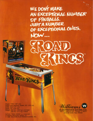 Road Kings Pinball - Sound / Speech Rom Set