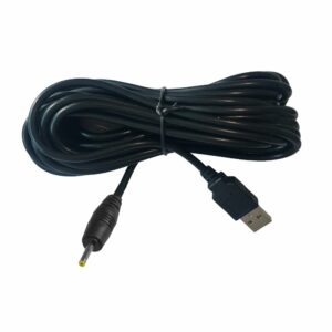 USB to 2.5 x 0.77mm DC 5V Power Cord - GPi Charging Cable (10ft/3m) DEYF