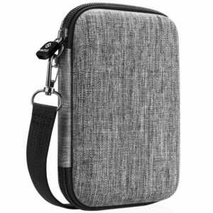 Fintie Protective Case for HP Sprocket Plus Photo Printer, Canon Ivy CLIQ, Ivy CLIQ+ Instant Camera Printer - Hard EVA Shockproof Portable Carrying Bag