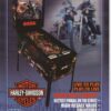 Harley Davidson Pinball Flyer 1st gen