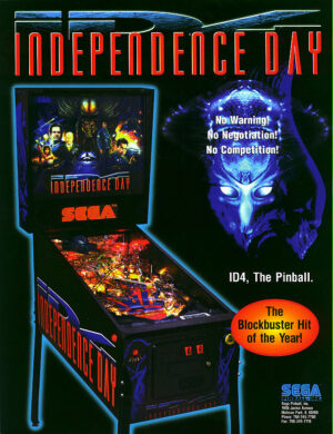 ID4 Pinball Flyer