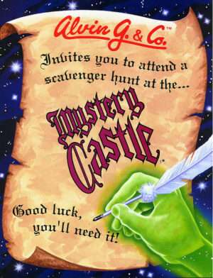 Mystery Castle Pinball Flyer