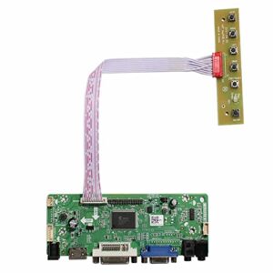 VSDISPLAY DVI VGA Audio LCD Controller Board Work for LVDS 30 Pin WLED LCD Screen